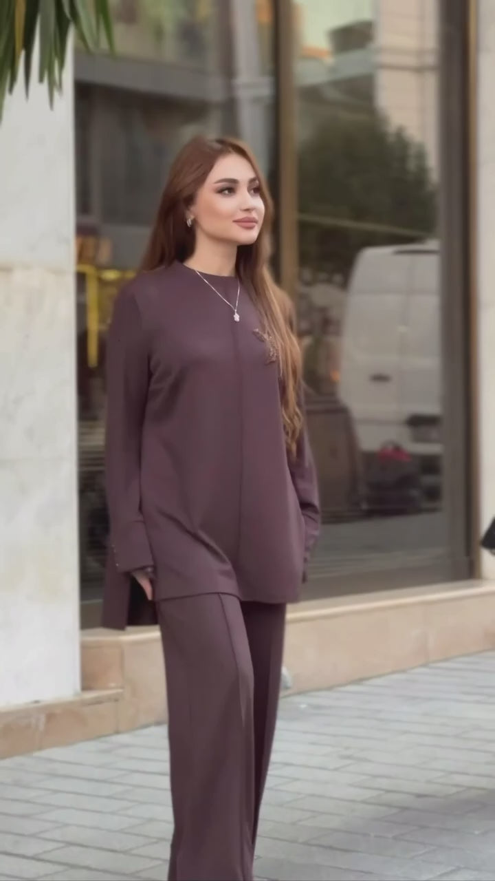 Şık Kırışmaz Takım - Rahat Pamuklu, Günlük İçin